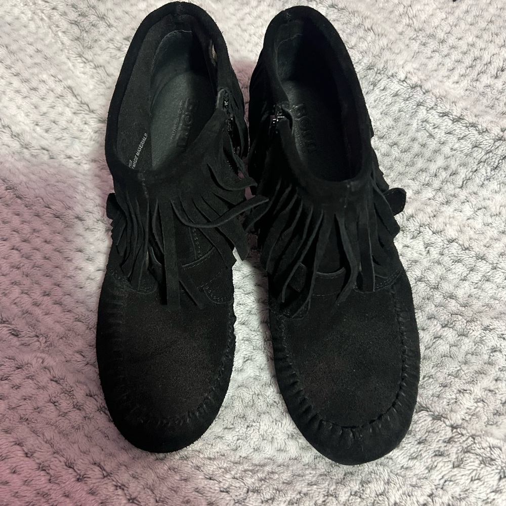 Black booties